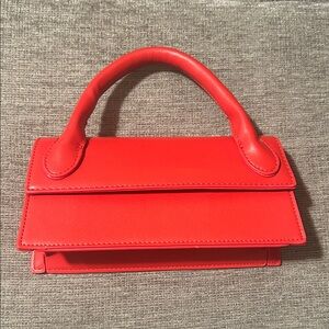 Loume red mini purse